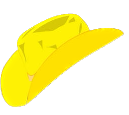 Golden Cowboy Hat